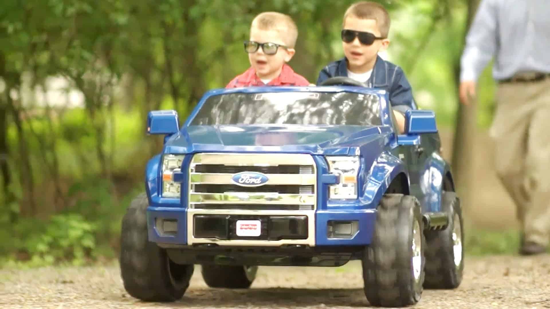 Ford F-150 Power Wheels ride-on car for kids
