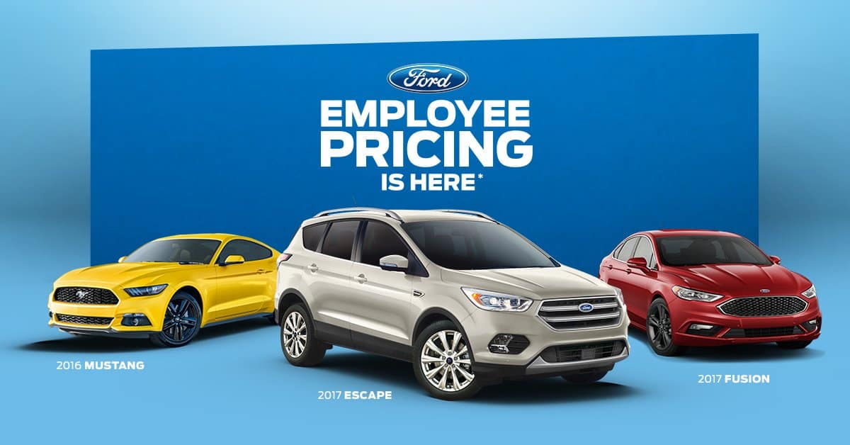 Ford Employee Pricing 2019