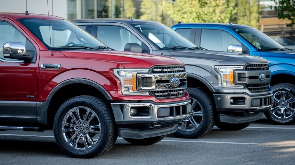 2025 Ford F-150 Exterior Colour Options