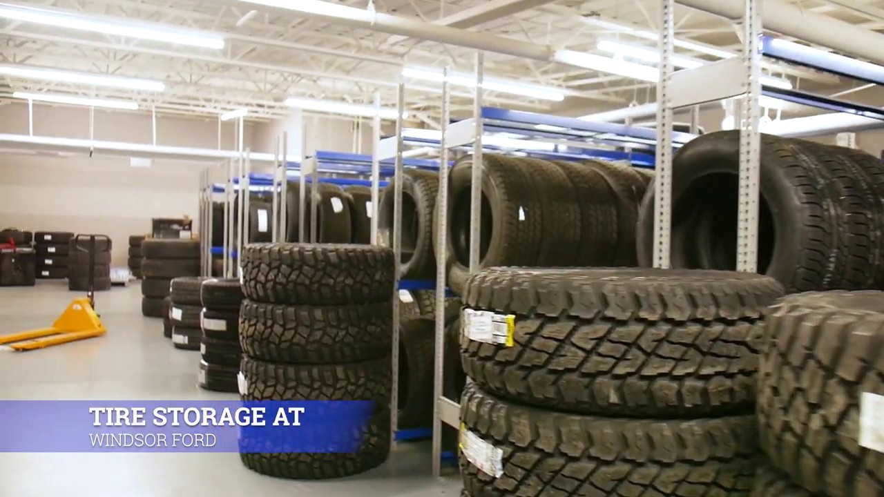 Tire Storage in Grande Prairie, AB at Windsor Ford
