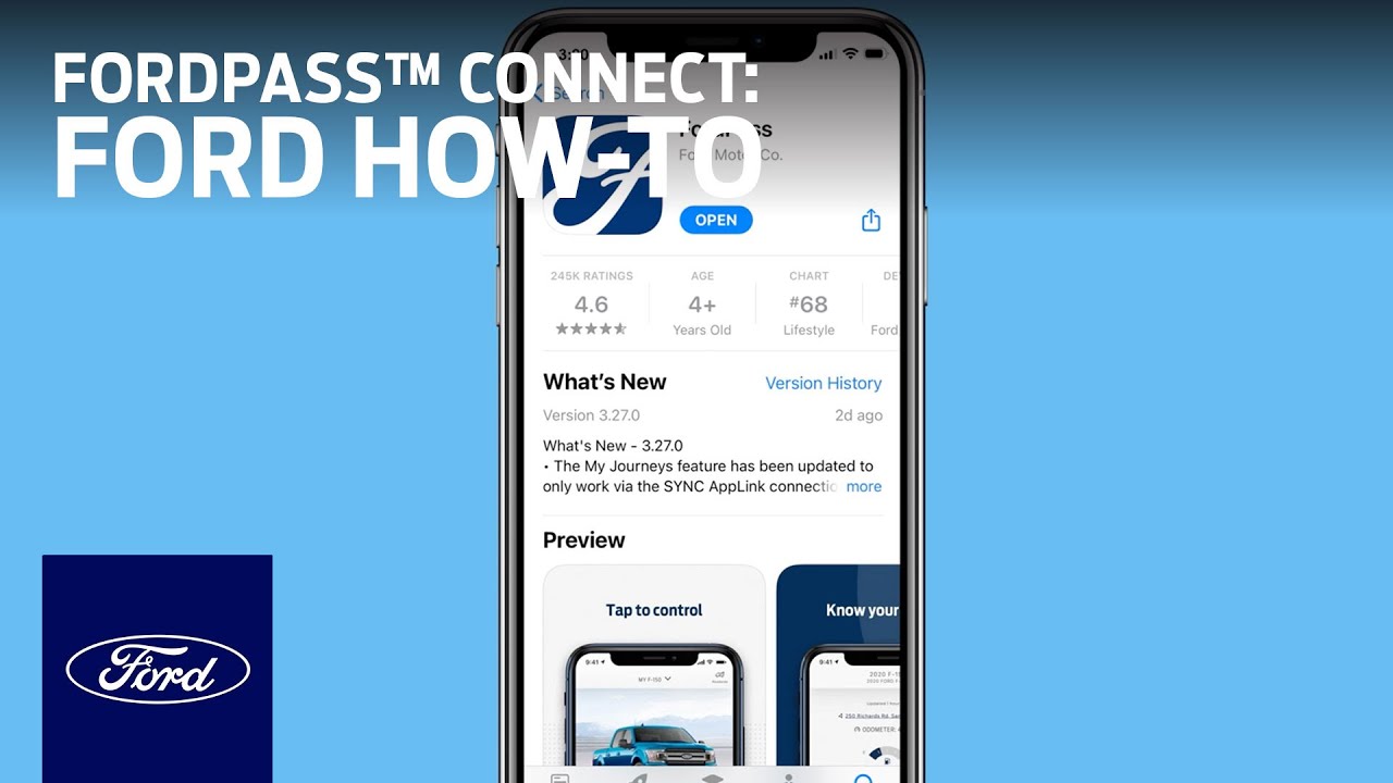 Using the FordPass™ App with FordPass Connect | Ford How-To | Ford