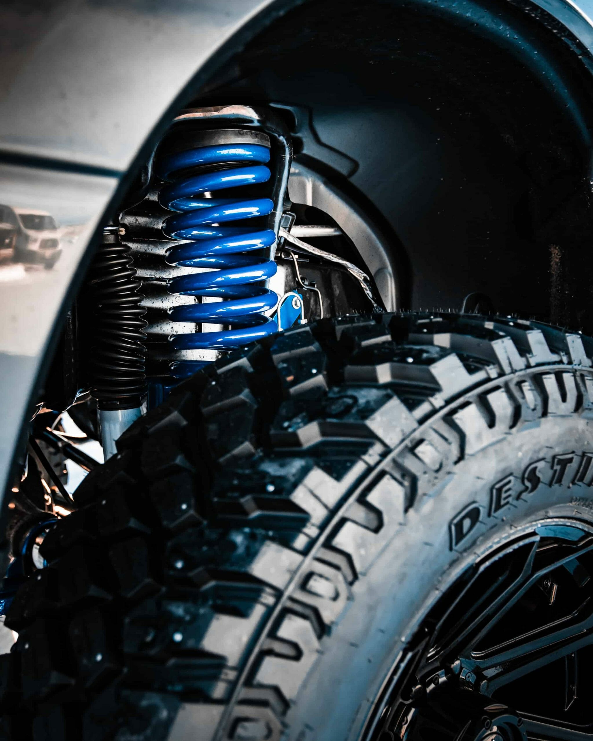 Shocks and Struts in blue