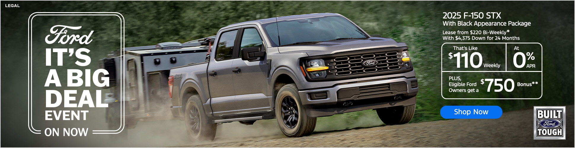 Up to $5,500 Off Select F-150
