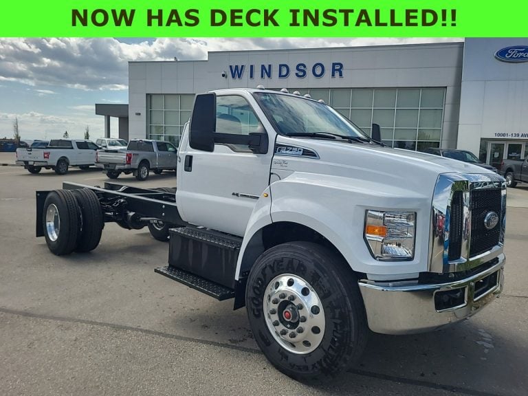 2025 FORD SUPER DUTY F-750 STRAIGHT FRAME