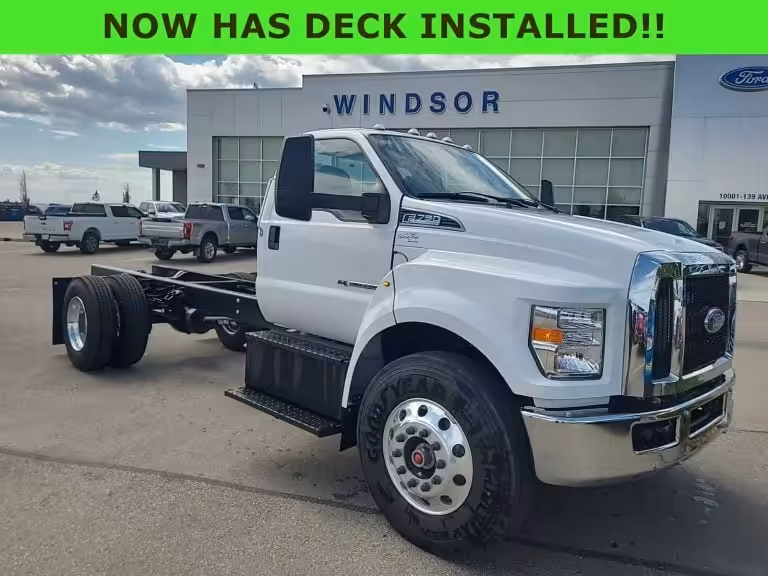 2025 FORD SUPER DUTY F-750 STRAIGHT FRAME